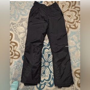 Men’s Outdoor Gear Black Snow Pants size S Insulated winter ski snowboarding